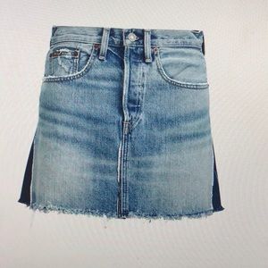 Polo Ralph Lauren two tone Denim skirt